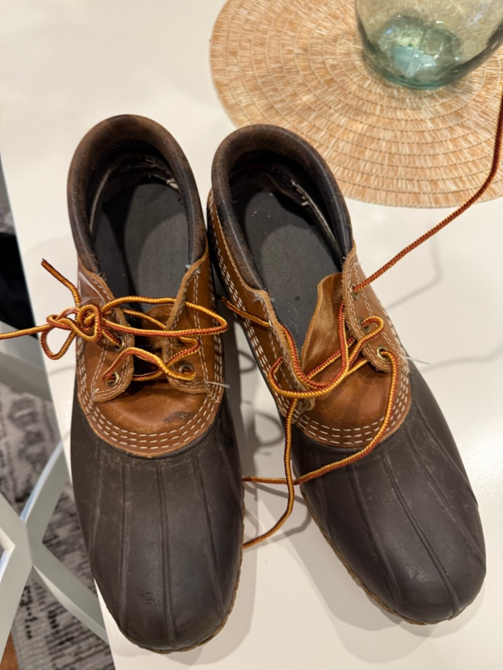 L. L. Bean Men's Bean Boots, Gumshoes— size 11